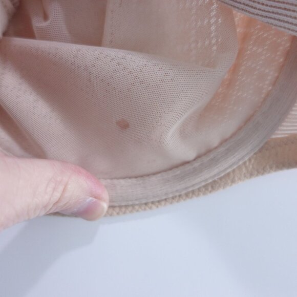 NEW Wacoal Visual Effects Strapless Minimizer Bra Sand Size 40C NO STRAPS - Picture 3 of 5